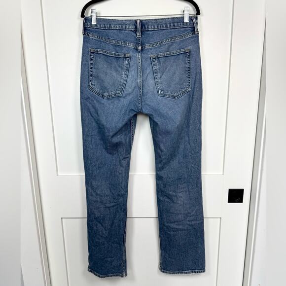 GAP Women’s 90s Loose Mid Rise Indigo Jeans Size 31 Regular - Picture 5 of 11